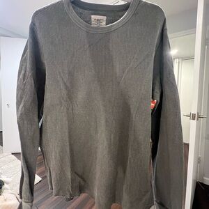 Men’s Buck Mason Vintage Thermal Surplus Tee - Charcoal